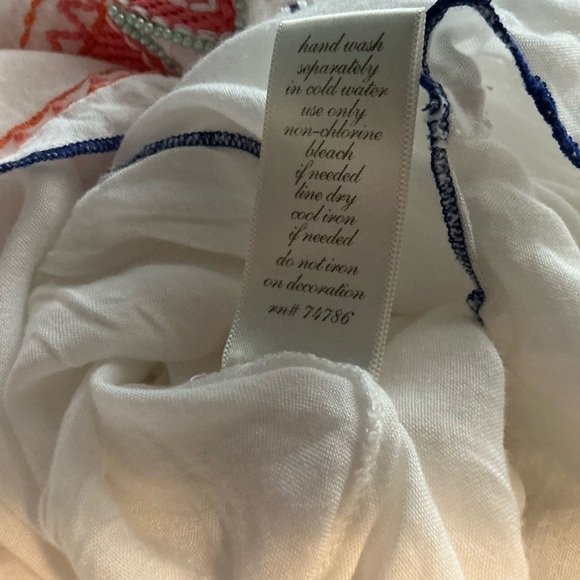 Alya embroidered & beaded peasant top - Picture 3 of 12